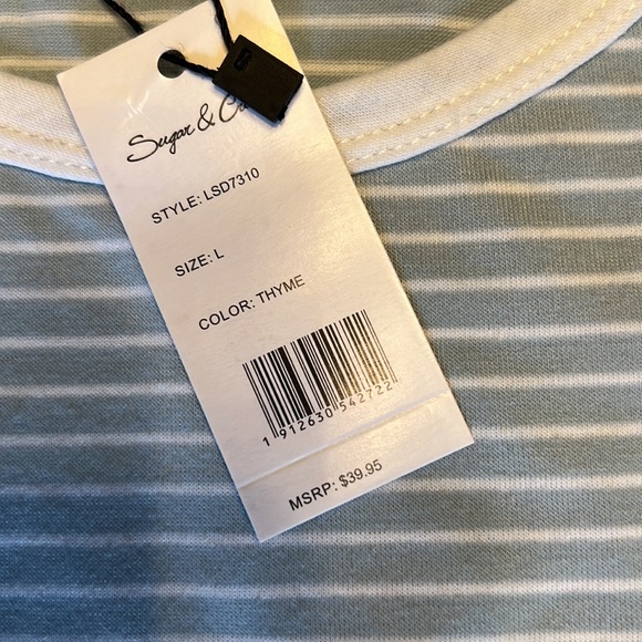 NWT Sugar & Cream Tank Dress - Picture 5 of 8